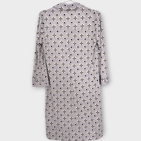 Donna Morgan Womens Dress Sz 6 Grey Jersey Collar Pullover Casual Work Business‎ - Picture 13 of 13